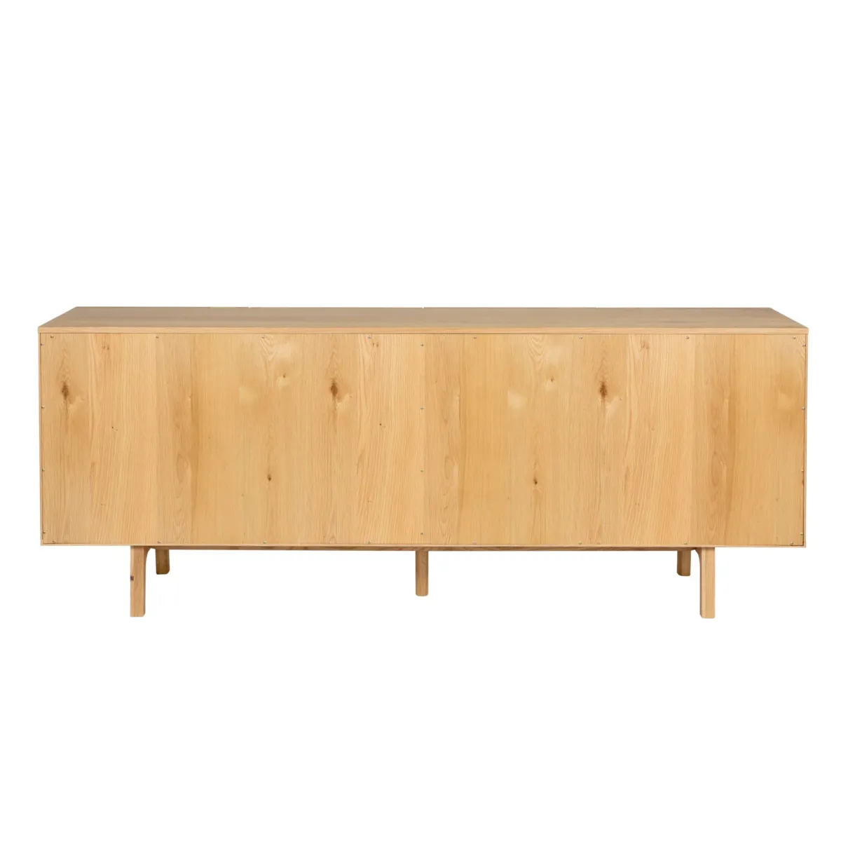 Madia 4 ante in rovere (200 x 80 cm) Olys Naturale