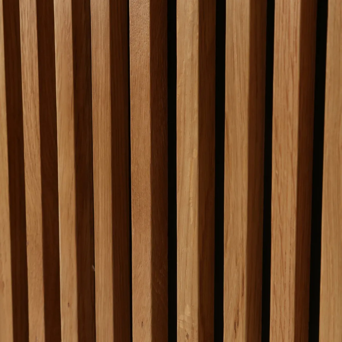 Buffet 3 portes chêne massif et métal (159 x 76 cm) Rytm Noir