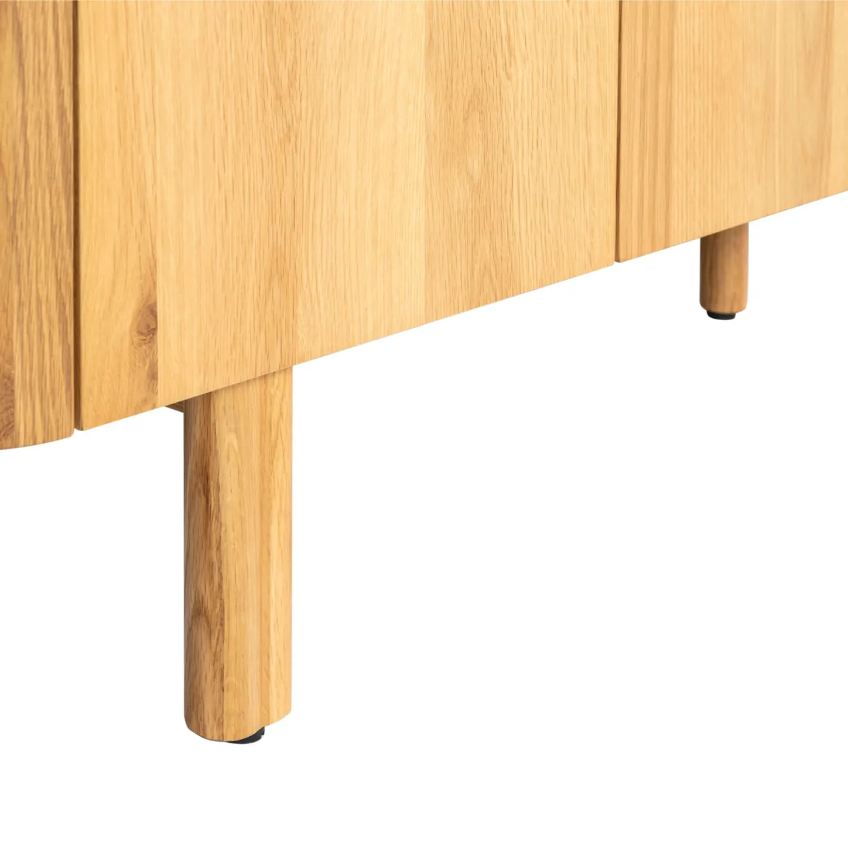 Mobile TV 4 ante in rovere massiccio (180 x 55 cm) Oakland Naturale