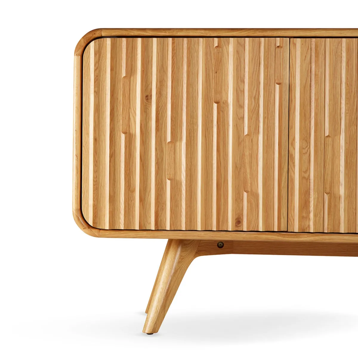 Madia 4 ante in rovere massiccio (200 x 80 cm) Bilbao Naturale