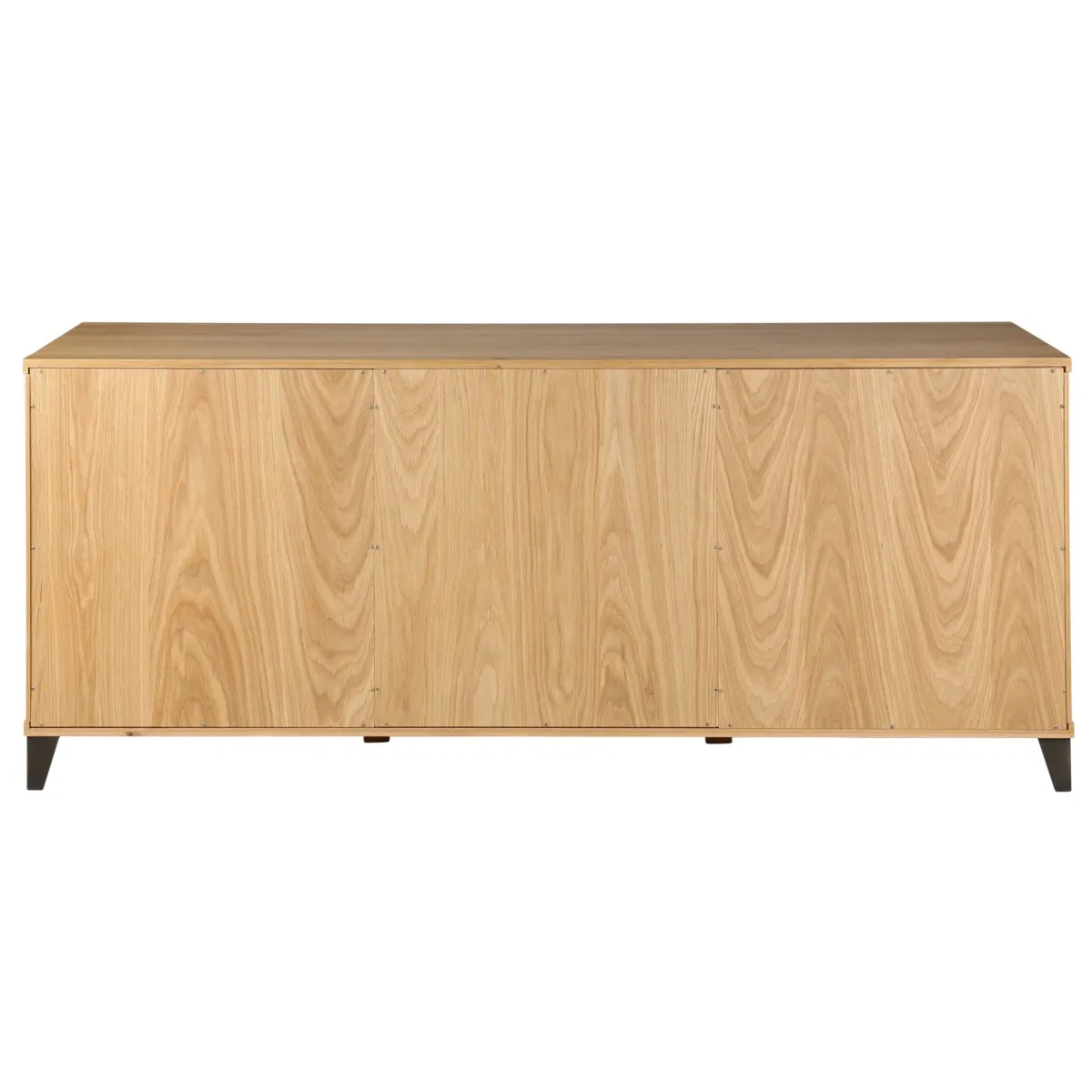 Madia 3 ante 1 cassetto in rovere massiccio (190 x 80 cm) Bristol Naturale