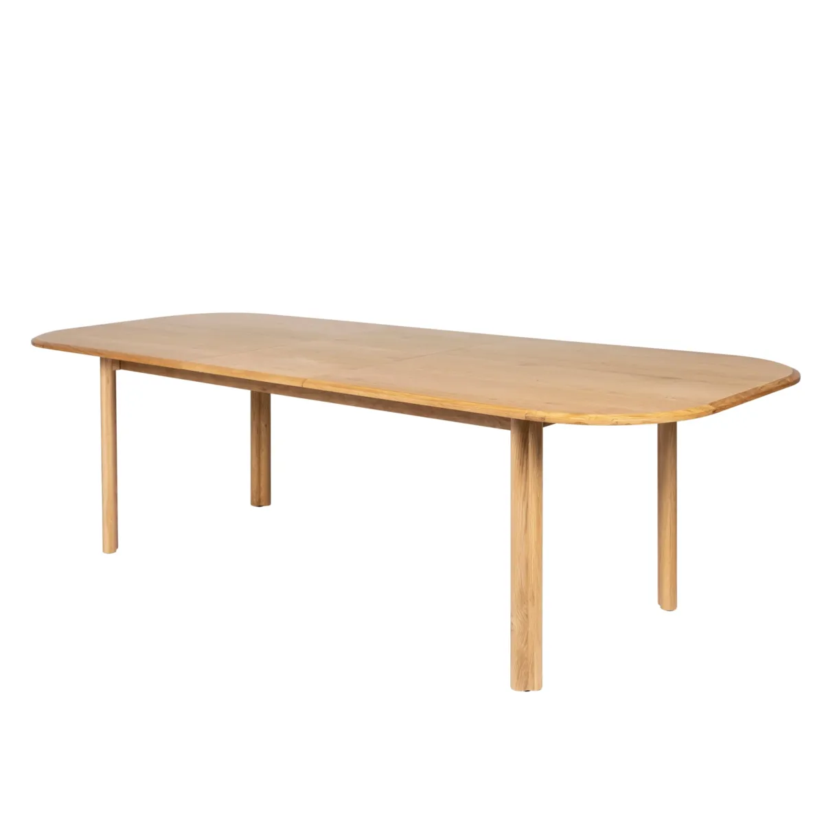 Tavolo rettangolare allungabile con prolunga in rovere (200 cm) Oakland Naturale