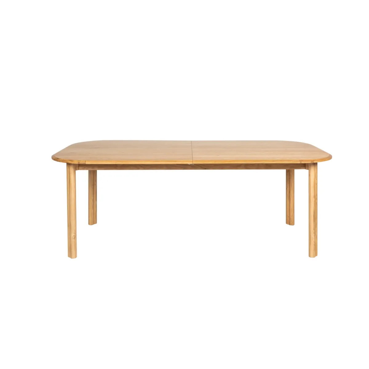 Tavolo rettangolare allungabile con prolunga in rovere (200 cm) Oakland Naturale