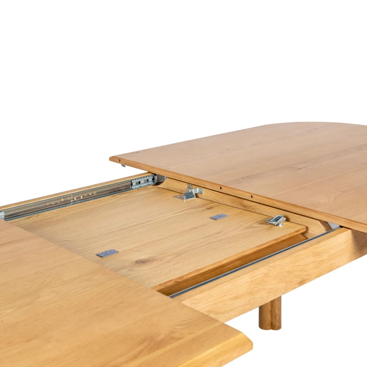 Tavolo rettangolare allungabile con prolunga in rovere (200 cm) Oakland Naturale