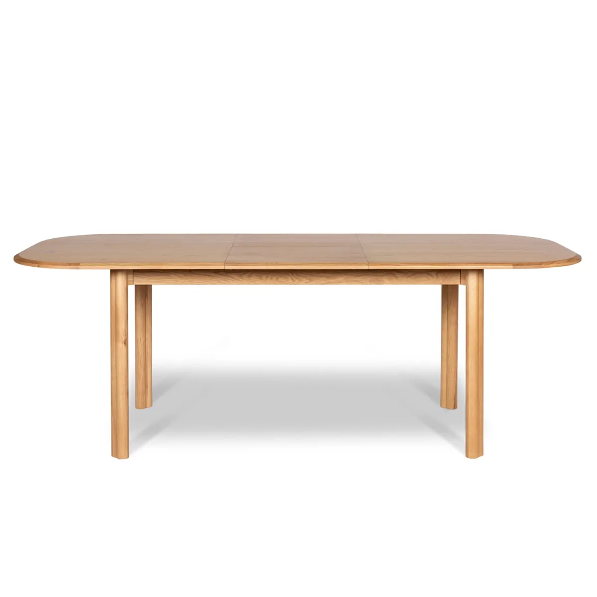 Tavolo rettangolare allungabile con prolunga in rovere (160 cm) Oakland Naturale