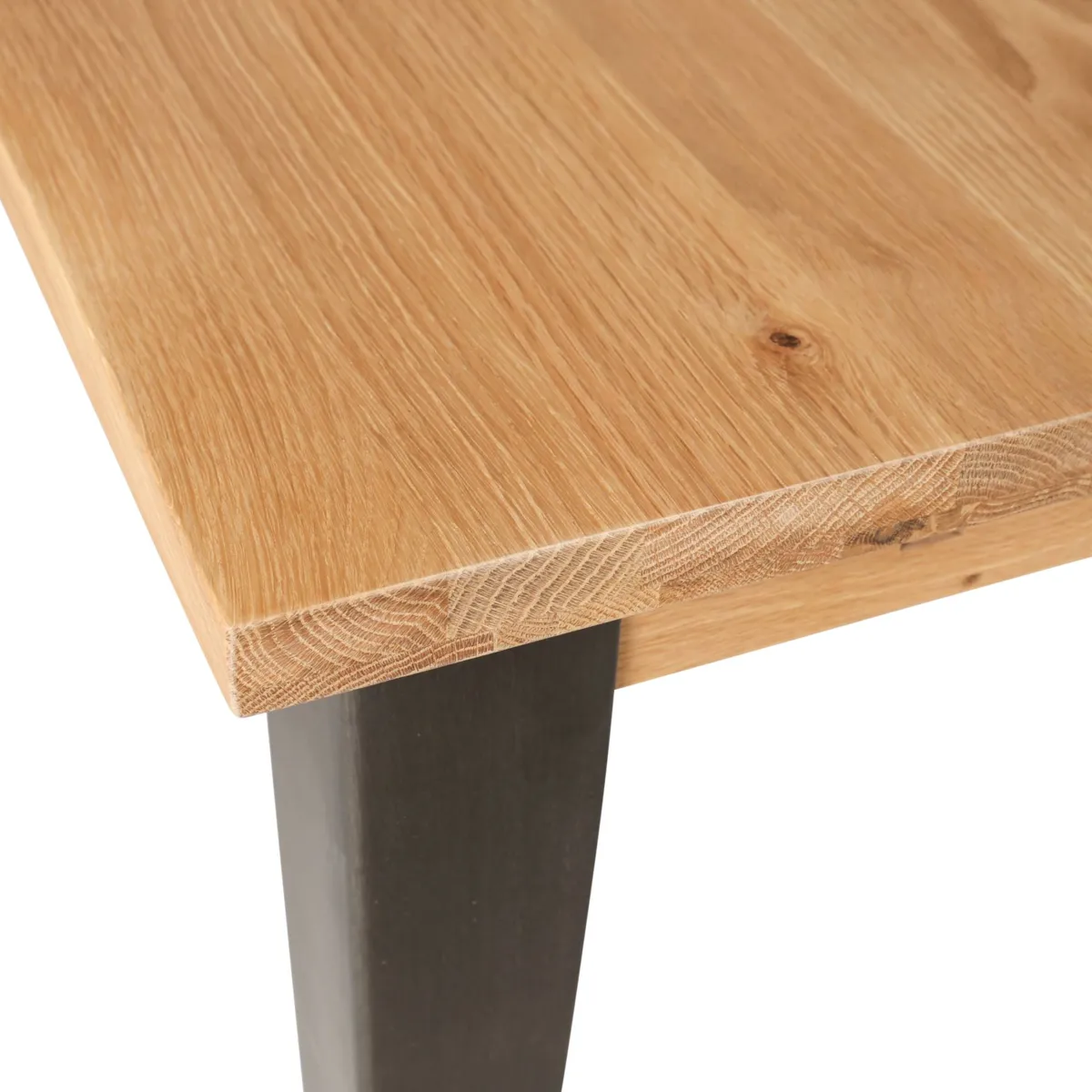 Tavolo da bar quadrato in rovere massiccio (H90 cm) Bristol Naturale