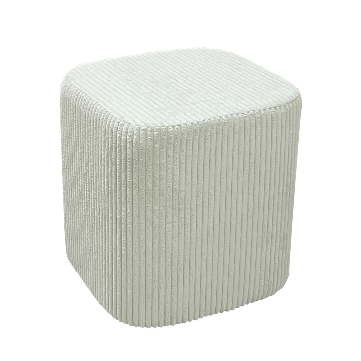 2er-Set Sitzkissen aus Samt (H 38 cm) Shan in Eukalyptusgrün 