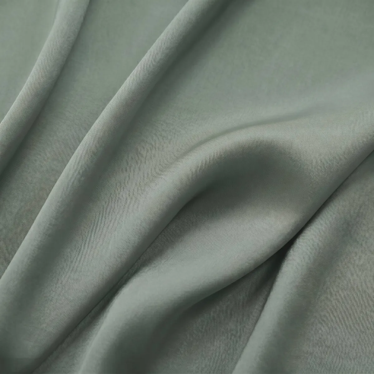 Housse de couette lyocell Tencel™ lavé (280 x 240 cm) Olivia Vert eucalyptus