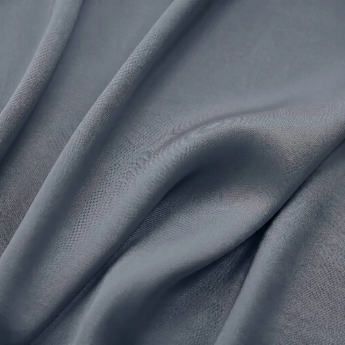 Bettbezug aus gewaschenem TENCEL™ Lyocell (140 x 200 cm) Olivia Sturmblau