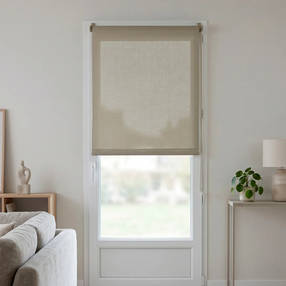 Tenda a rullo filtrante (90 x 180 cm) Pure Tortora