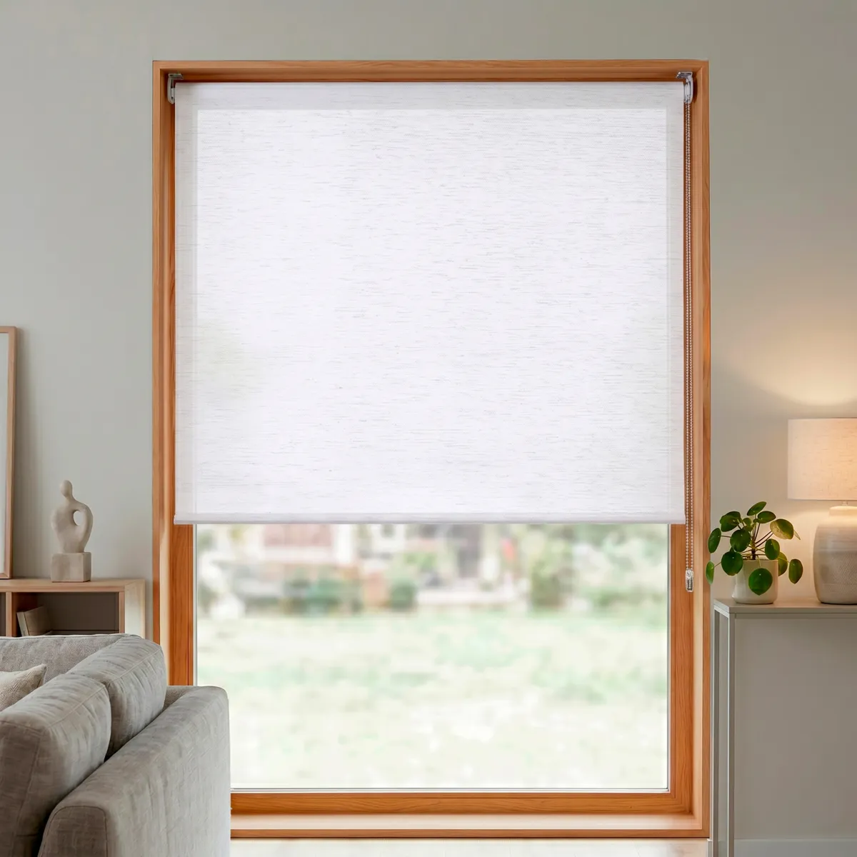 Tenda a rullo oscurante (120 x 180 cm) Pure Beige mélange