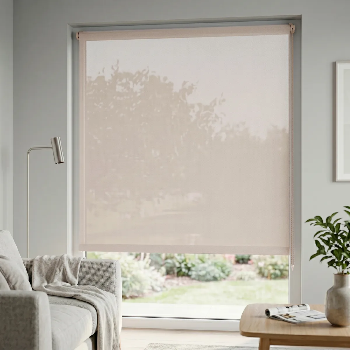 Tenda a rullo termica (180 x 180 cm) Iso Beige