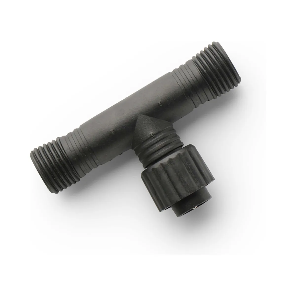 Connettore a 2 uscite per ghirlande collegabili Pro-lights Nero