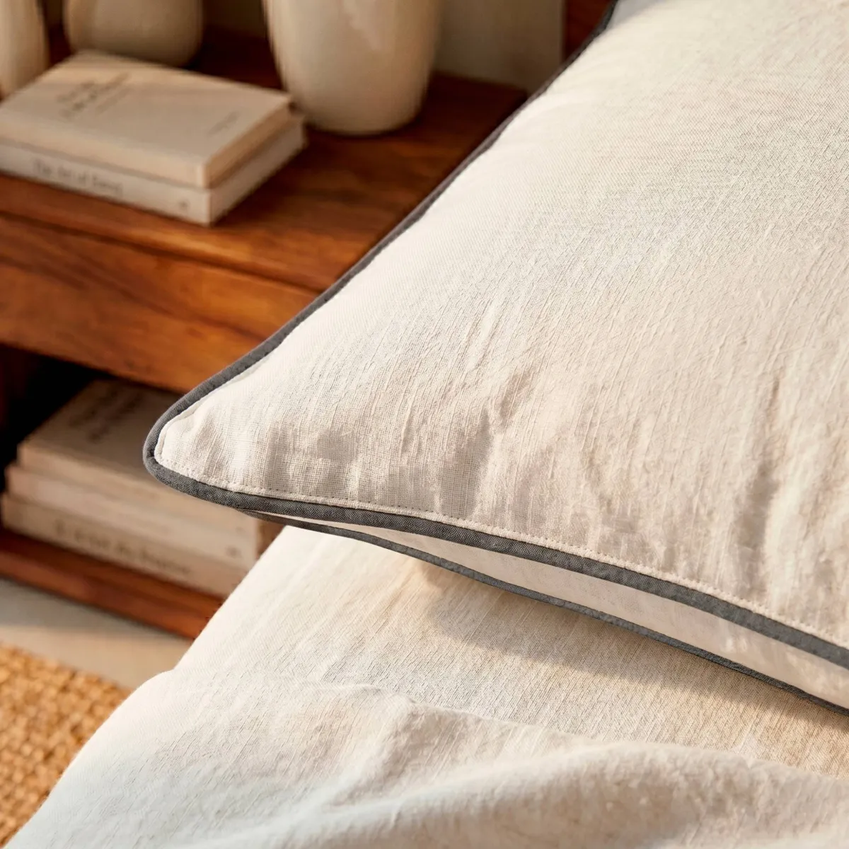 Cuscino rettangolare Sensation Duvet Bianco 127