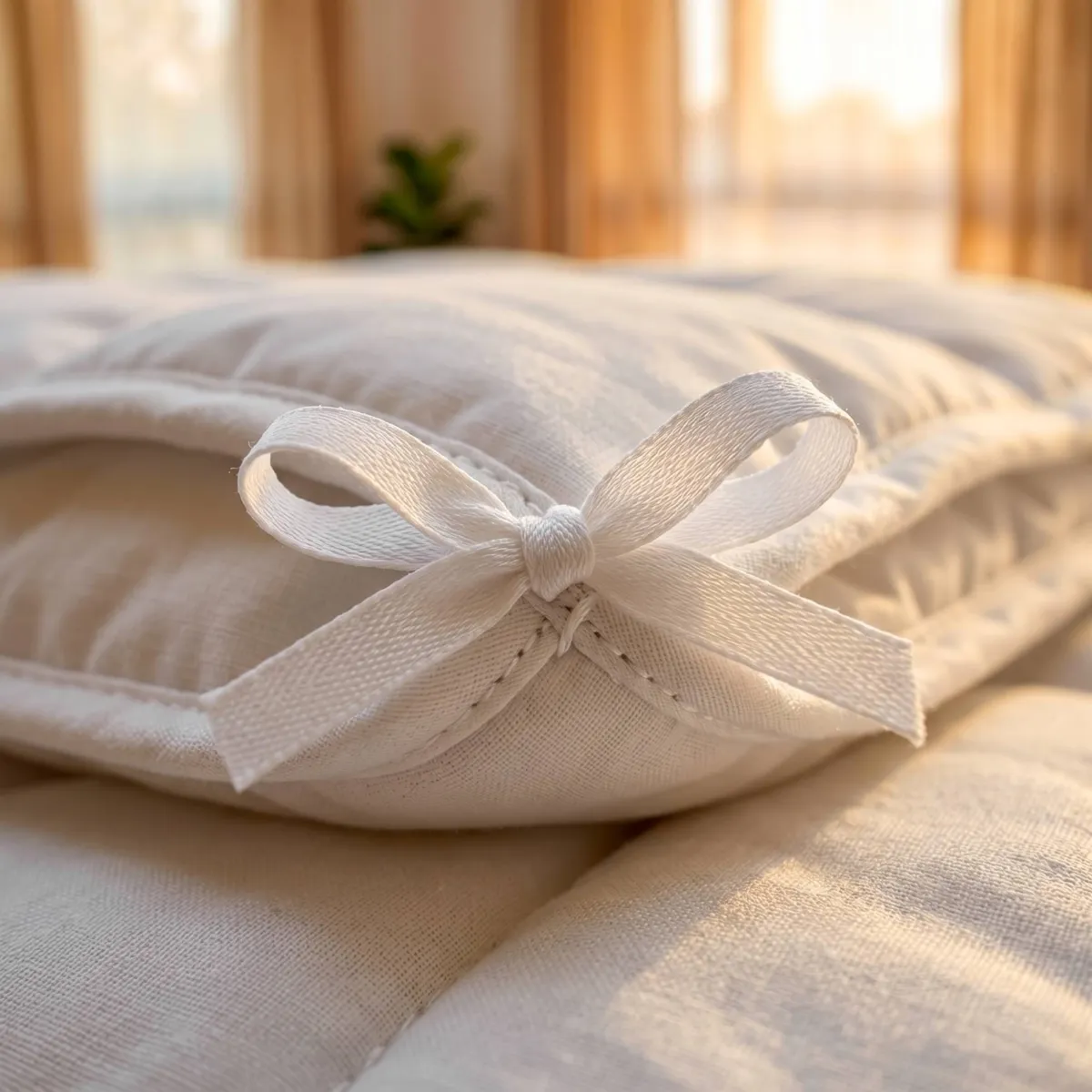Couette (140 cm) 4 Saisons Blanche 3