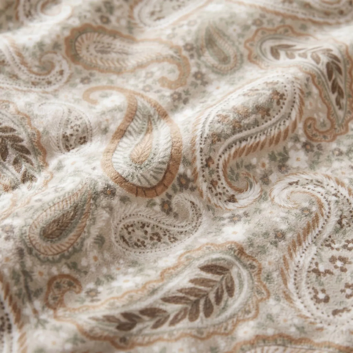 Edredón de terciopelo (90 x 220 cm) Dolores Beige