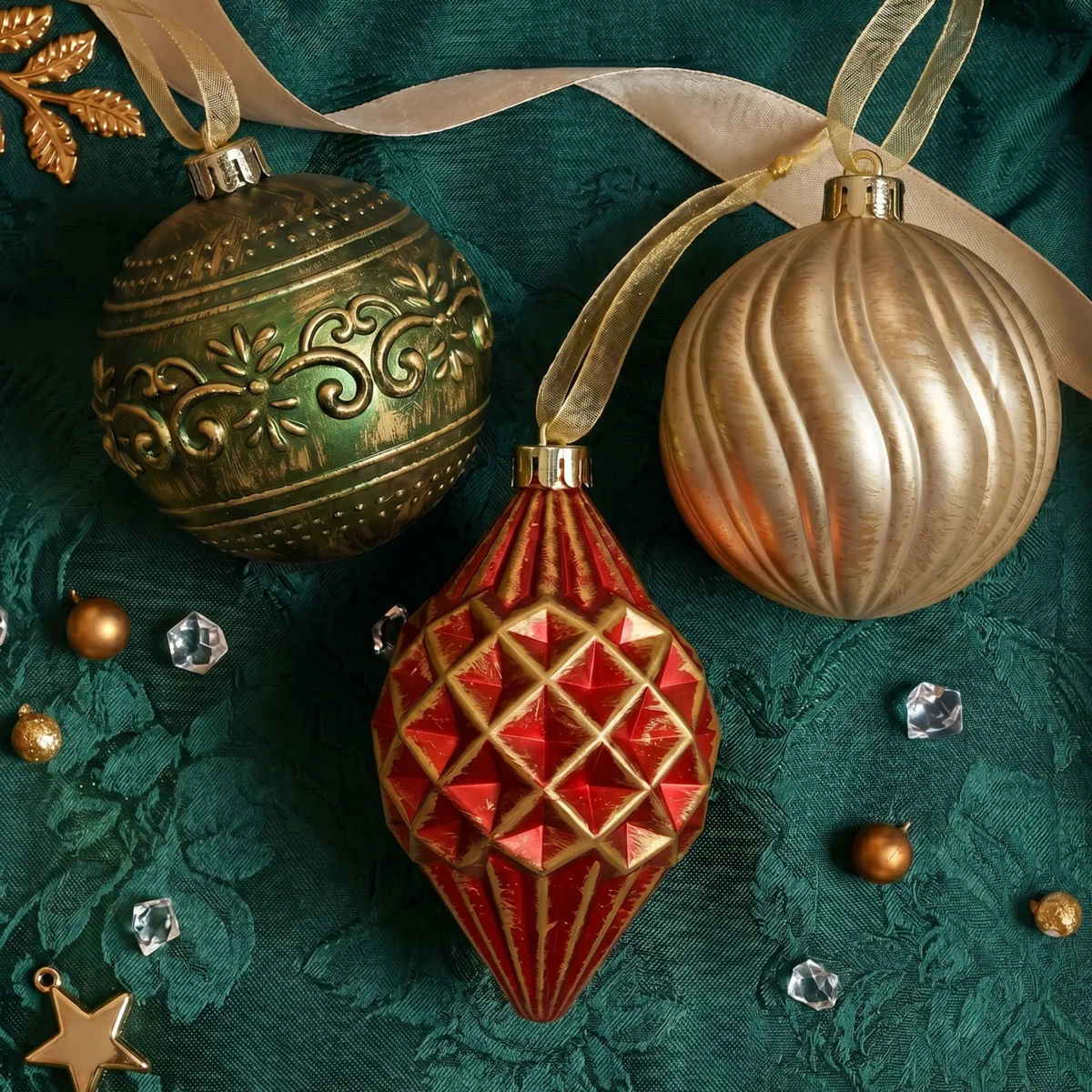 9er Set Weihnachtskugeln (D80 mm) Memories Mehrfarbig 2
