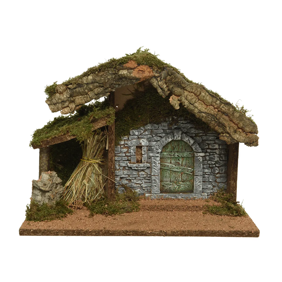Crèche de Noël lumineuse vide (H27 cm) Saint-Edouard