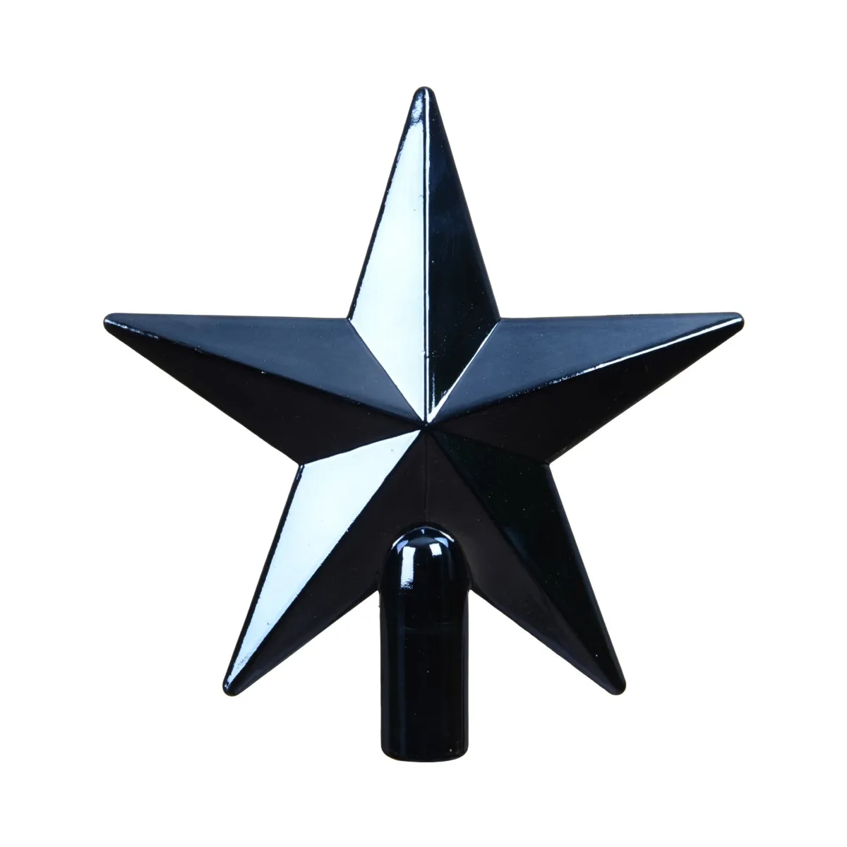 Puntale per albero Aravis Blu notte lucido