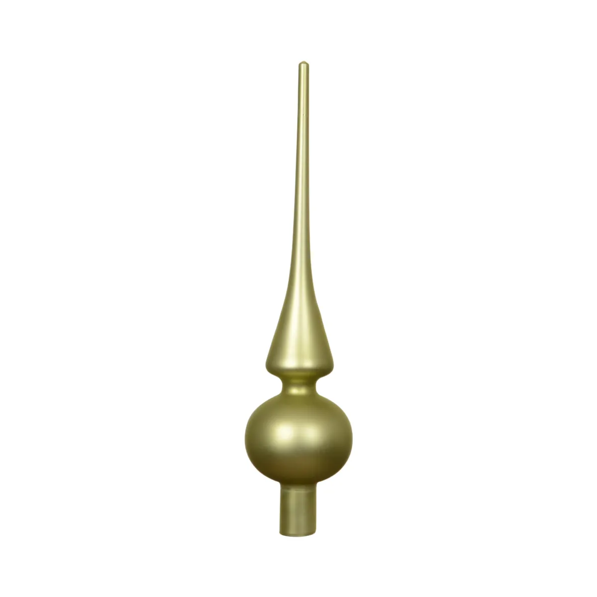 Cimiero per albero di Natale in vetro Boreale Pistacchio