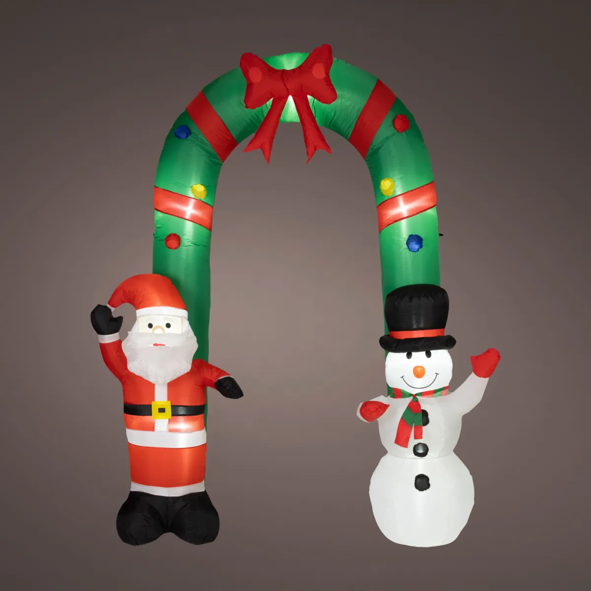 Arco gonfiabile e luminosa (H245 cm) Family Bianco freddo