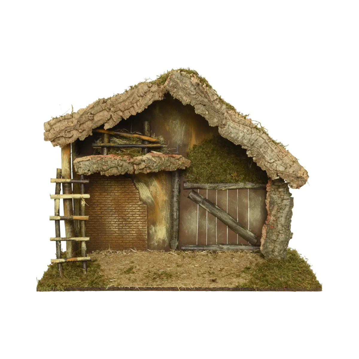 Crèche de Noël vide Saint-Melchior