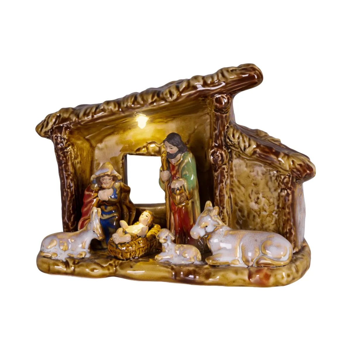 1 Micro LED creche intŽrieur multi/blanc chaud L.20.2cm x W.8.7cm x H.15.7cm 
