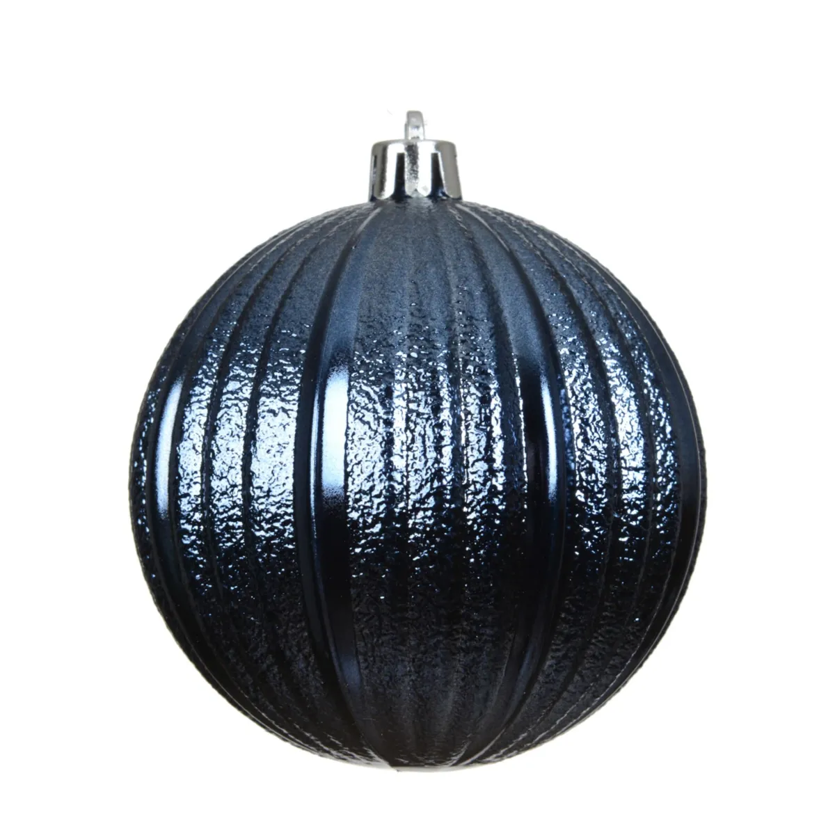 Set di 6 palline di natale (D80 mm) Aravis Blu notte lucido