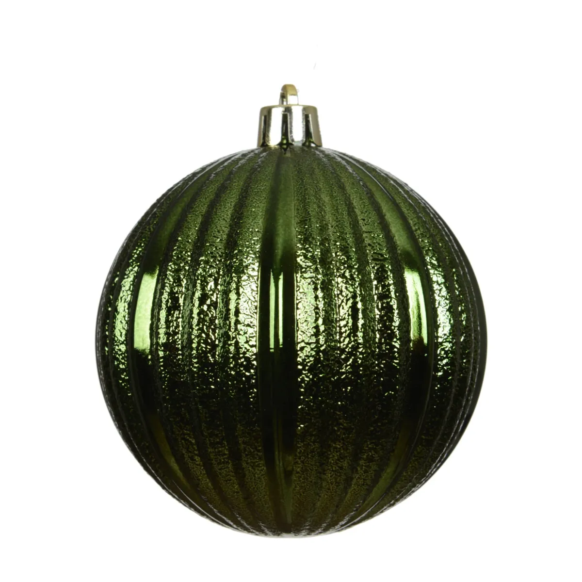Set di 6 palline di natale (D80 mm) Aravis Verde abete lucido