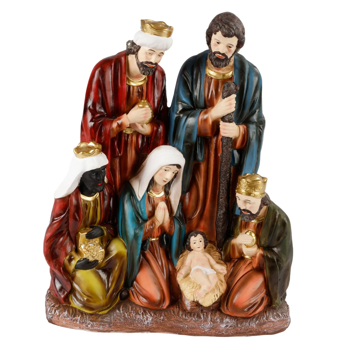 Le 6 statuine (H63 cm) di Joséphine