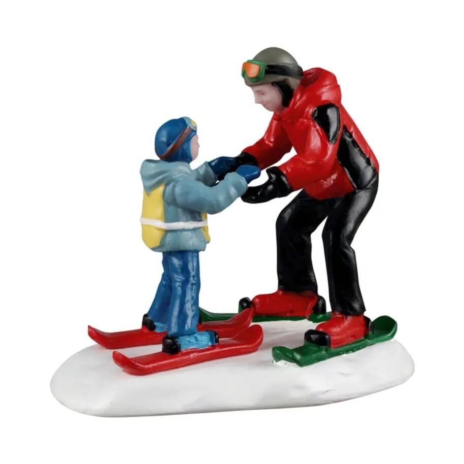 Personaggi Lemax Lezione di sci