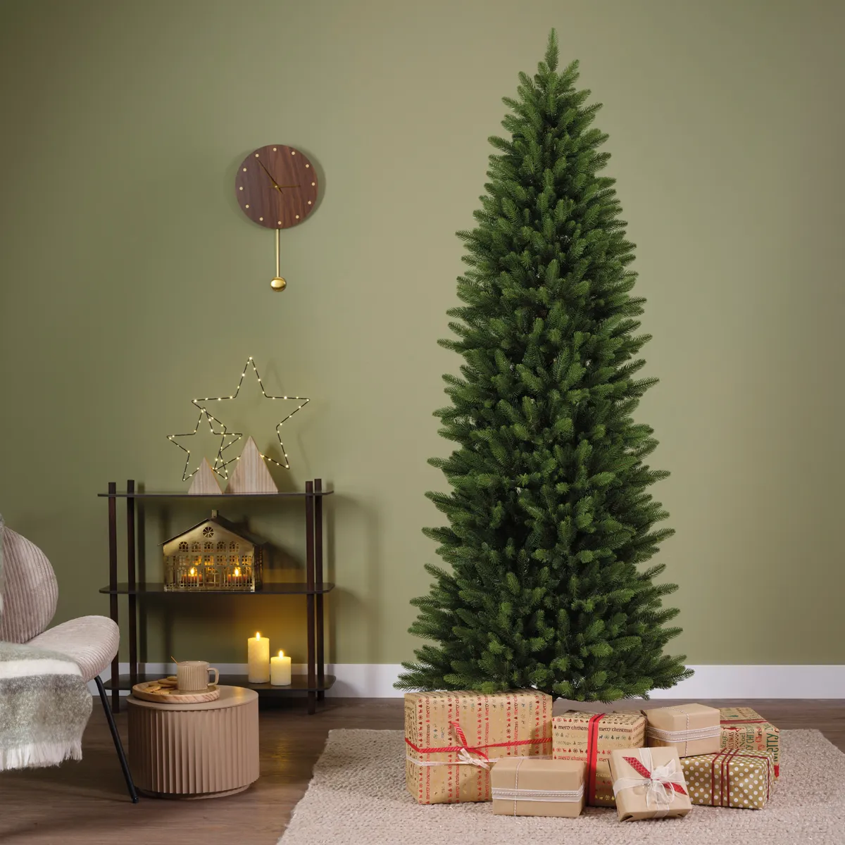 Albero di Natale artificiale (H300 cm) Falera Albero verde