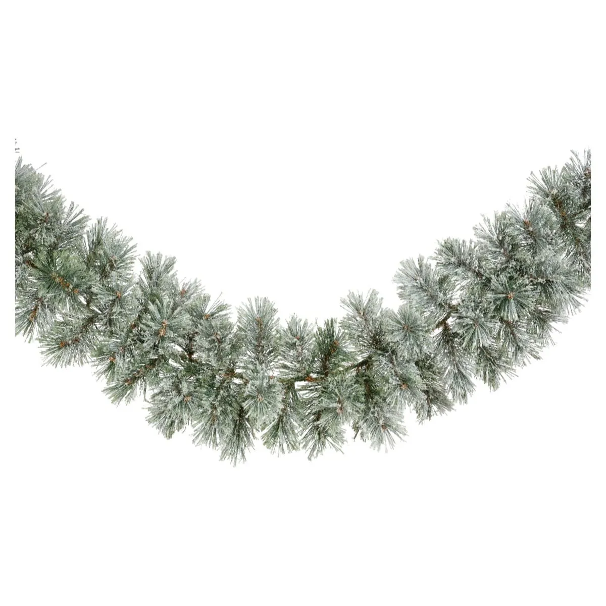 Ghirlanda di abete (270 - D25 cm) Bromley Verde innevato