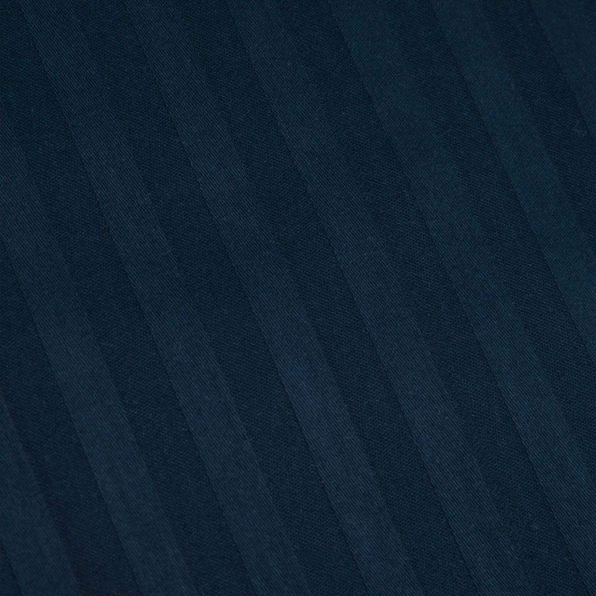 Copripiumino e due federe in satin di cotone (240 x 220 cm) Anselme Blu navy
