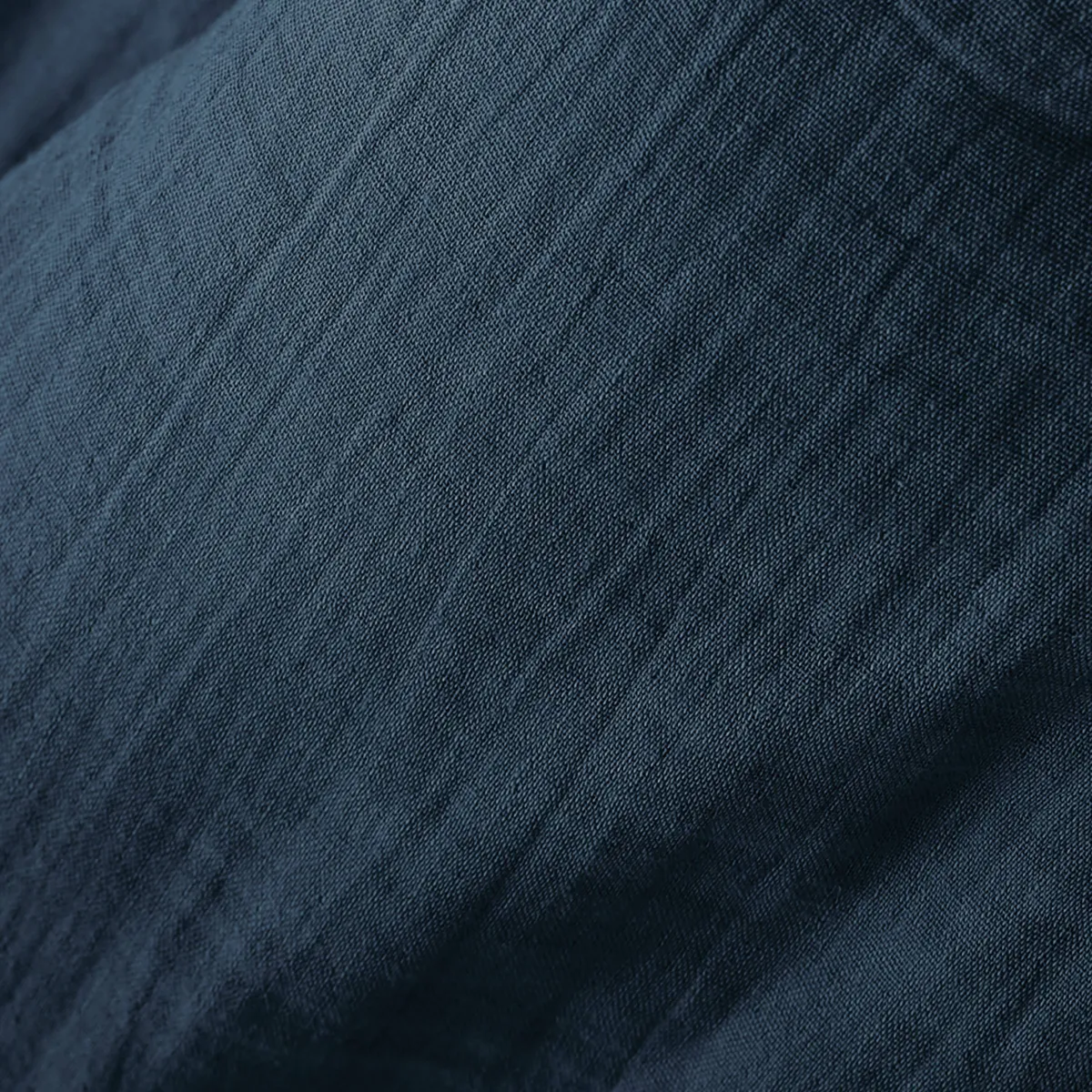 Lenzuolo sotto con angoli garza di cotone (120 x 200 cm) Gaïa Blu notte