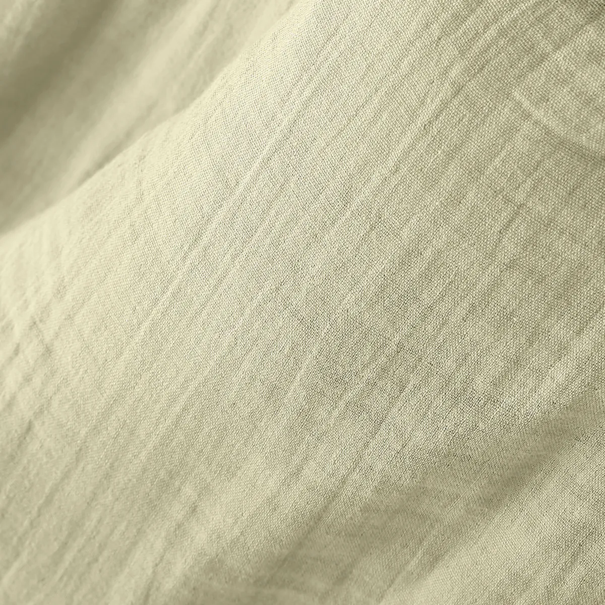 EM - Nappe rectangle 150 x 300 cm Gaze de coton unie GAìA Vert d'eau