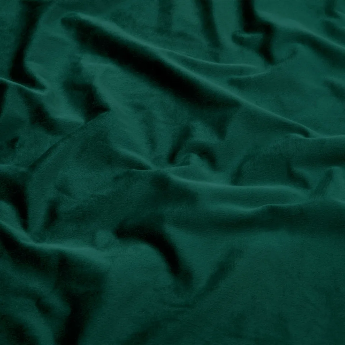Copripiumino e due federe in velluto (240 x 220 cm) Amance Verde smeraldo