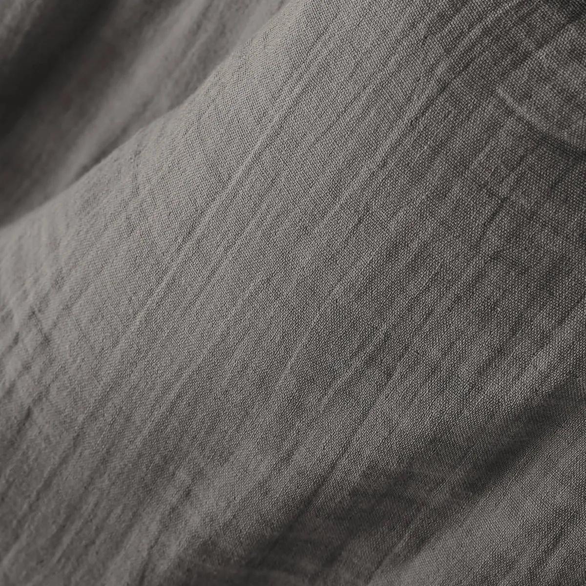 Lenzuolo sotto con angoli garza di cotone (120 x 190 cm) Gaïa Grigio granito