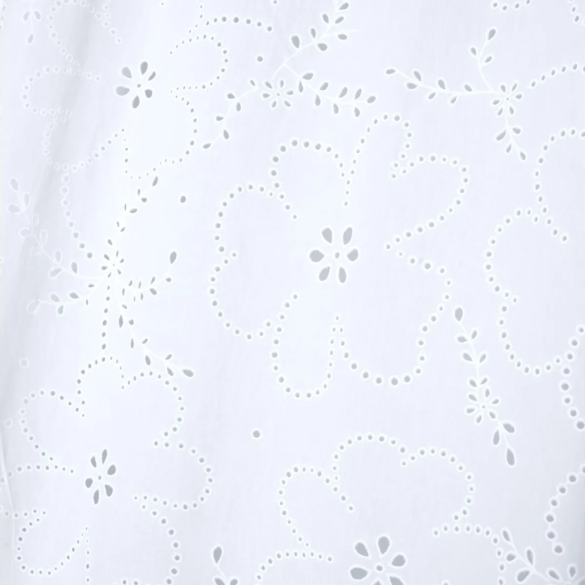 Tenda con passanti nascosti ruflette (140 x 240 cm) Mariette Bianco