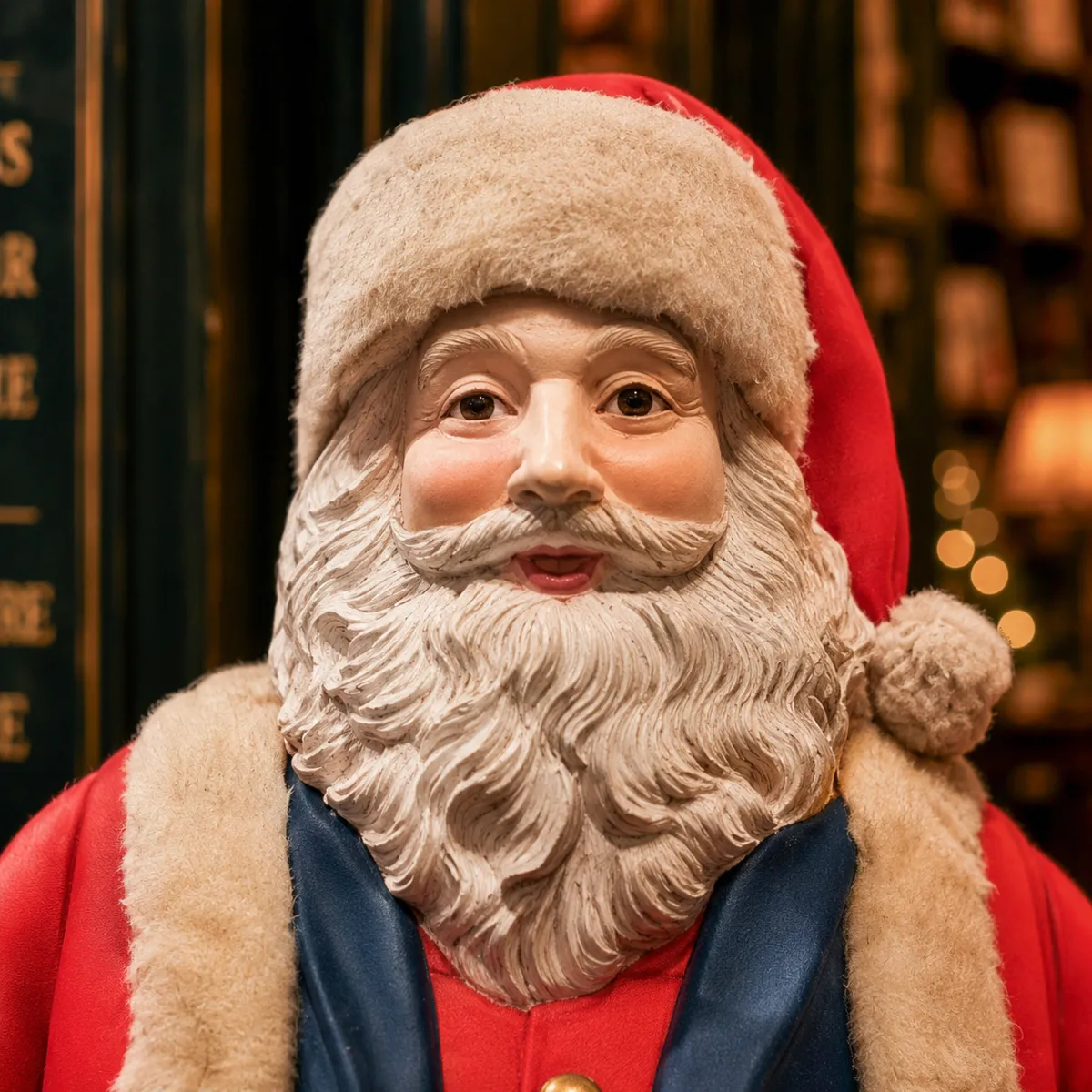 Babbo Natale Tradizionale Gigante (H163 cm) Augustin Rosso