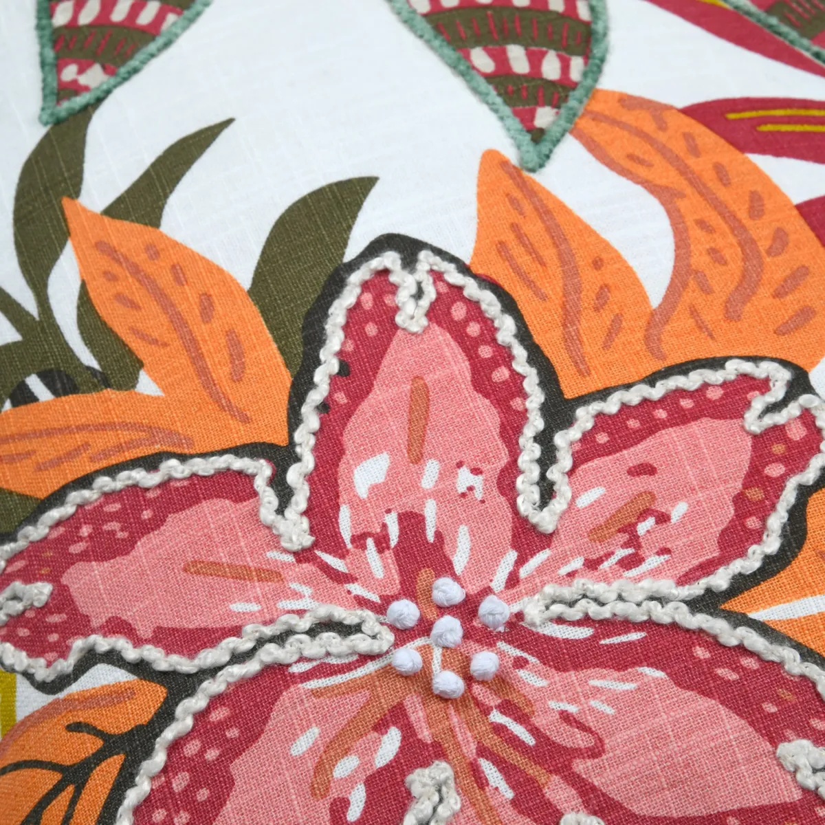 Cuscino rettangolare in cotone (40 x 60 cm) Tenali Multicolore