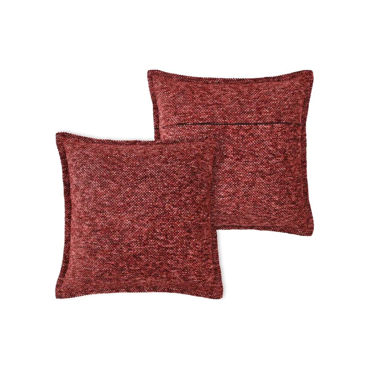 Cuscino quadrato tessuto (50 x 50 cm) Dublino Terracotta