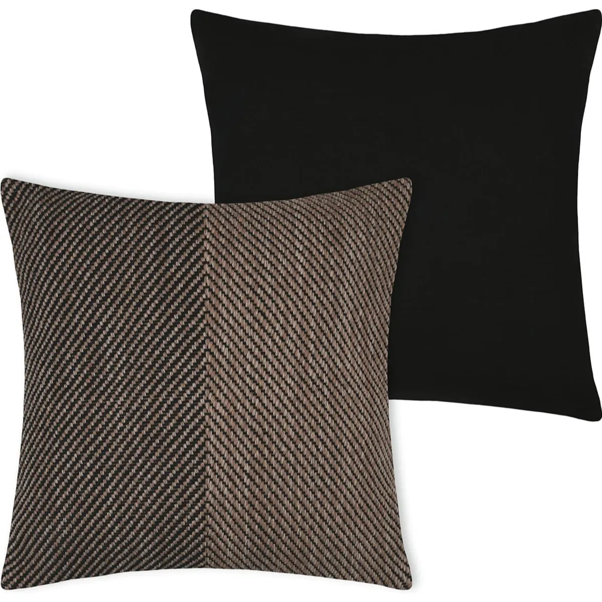 Cuscino quadrato cotone (45 x 45 cm) Oslo Marrone