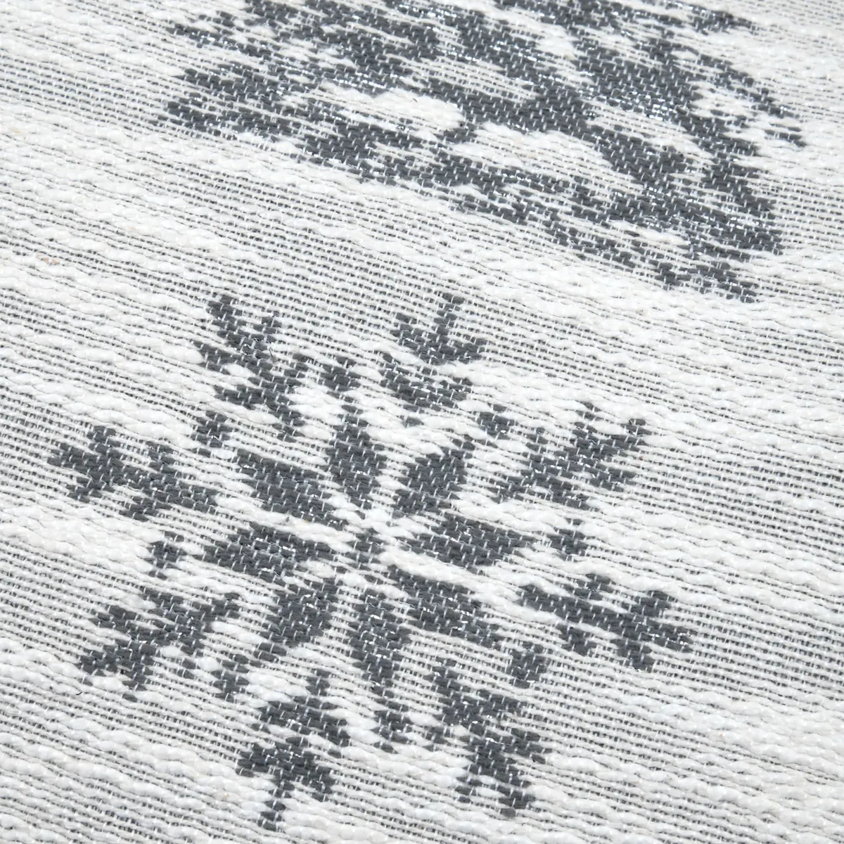 Cuscino rettangolare cotone (40 x 60 cm) Woody Grigio