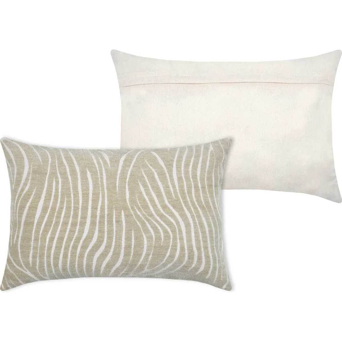 Cuscino rettangolare in cotone (40 x 60 cm) Felidae Beige