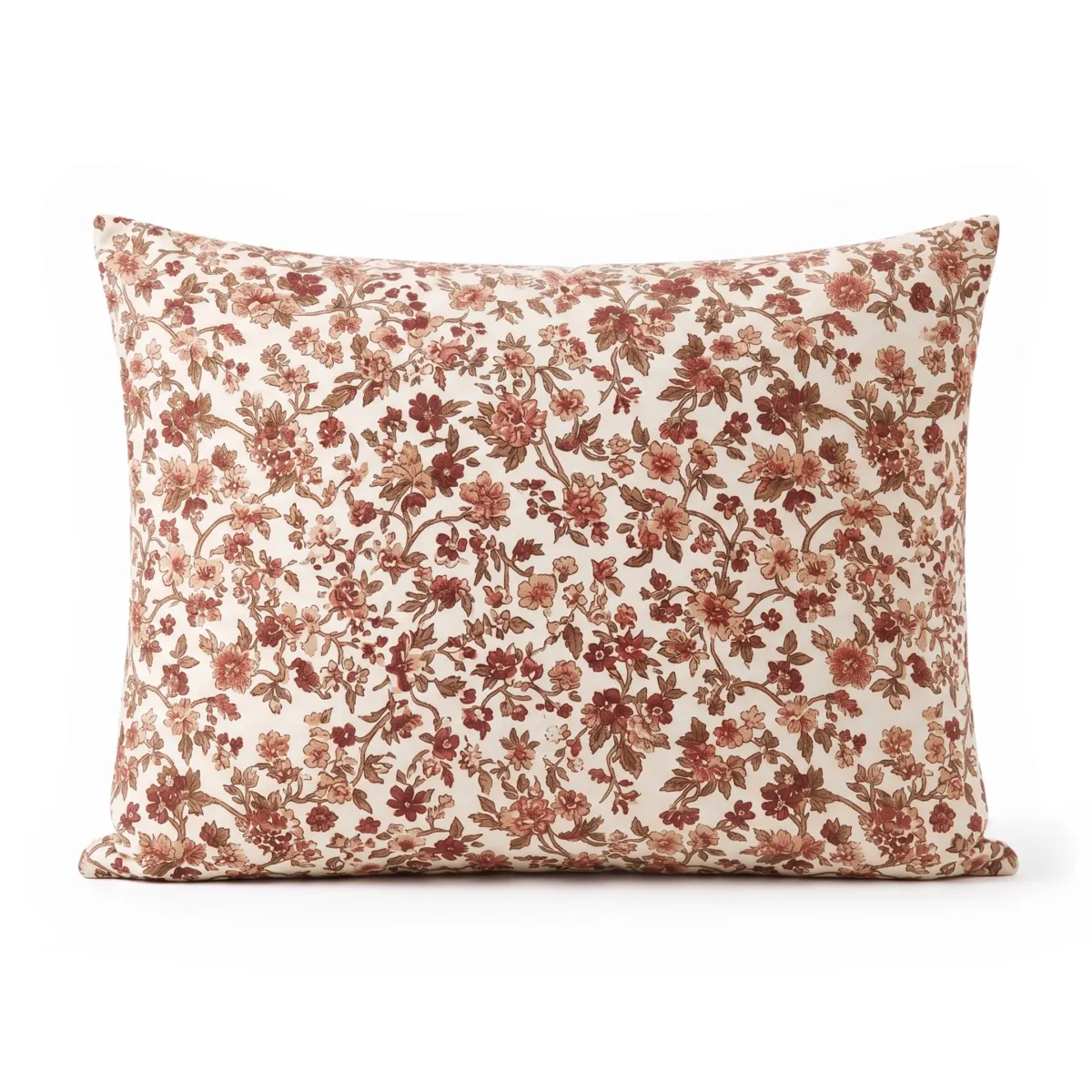 EM - Taie d'oreiller 50 x 70 cm Gaze de coton imprimée GAIA DAHLIA
