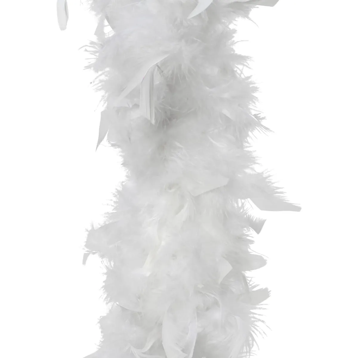 Ghirlanda Boa in piume (184 cm) Sweet Merry Bianco