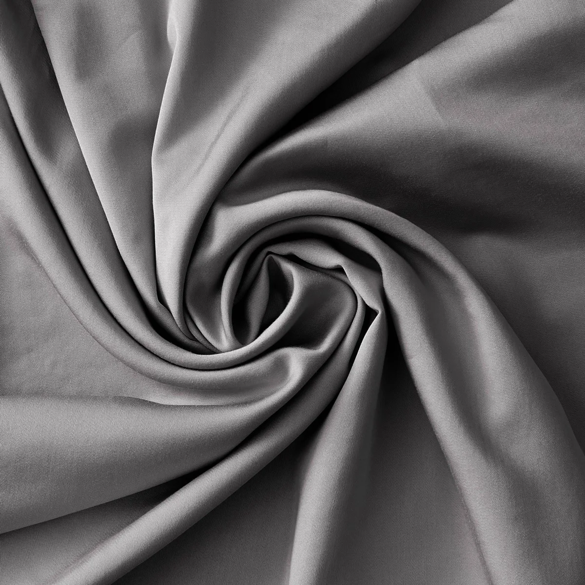 Lenzuolo sopra in satin di bambù (240 x 300 cm) Sienna Grigio granito