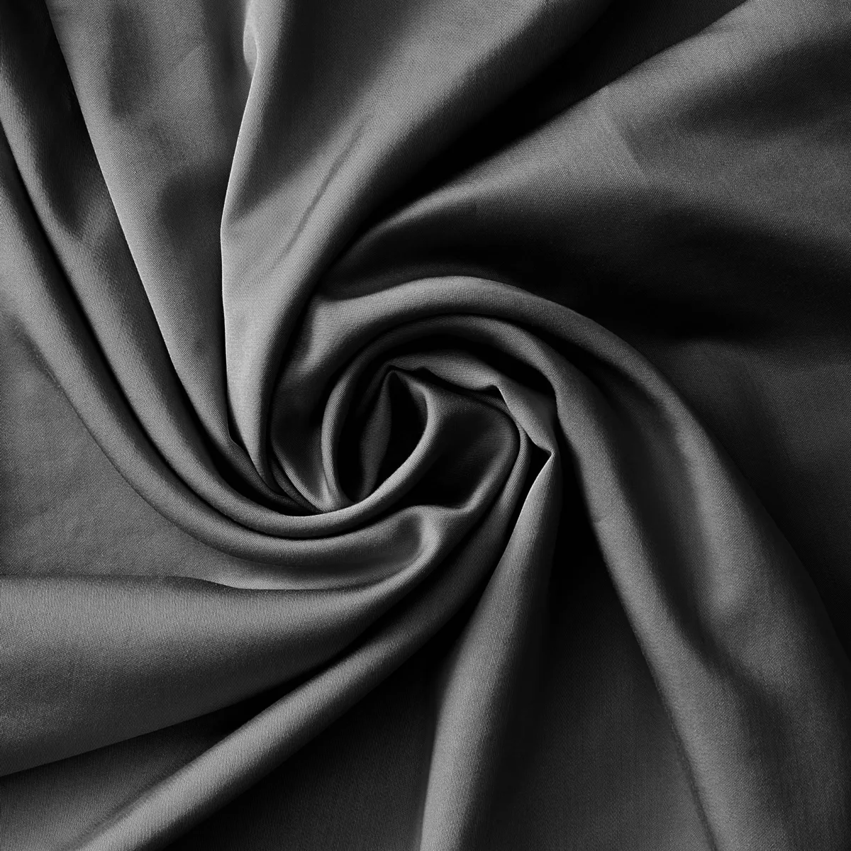 Lenzuolo sopra in satin di bambù (240 x 300 cm) Sienna Nero