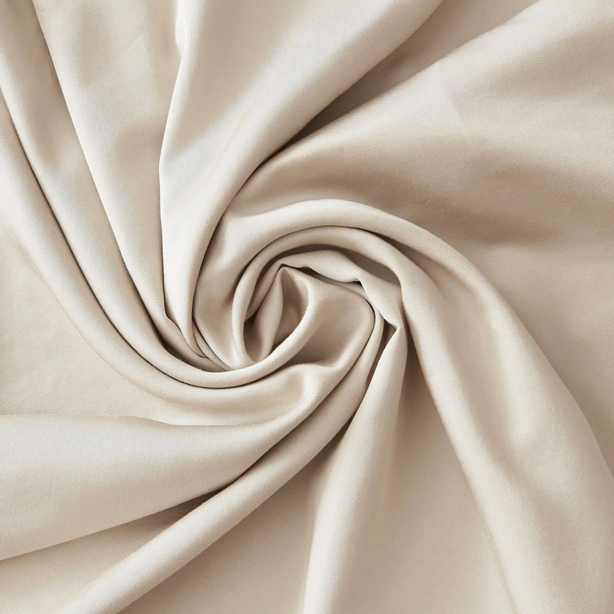 Lenzuolo sopra in satin di bambù (270 x 300 cm) Sienna Beige
